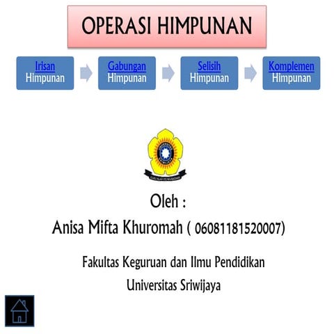 Operasi himpunan