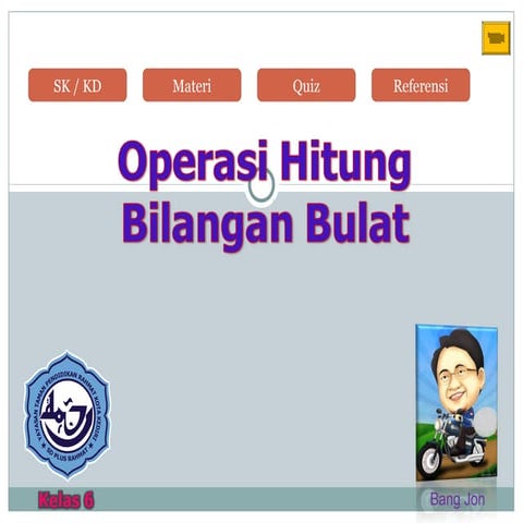 Operasi hitung bilangan bulat