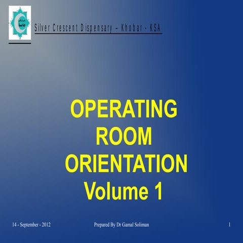 Operating room orientation v1