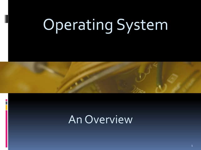Operating system | PPT
