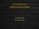 Functions Of Operating Systems | PPT