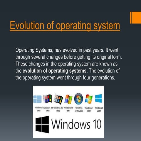 PowerPoint presentation on Operating Systems | PPTX