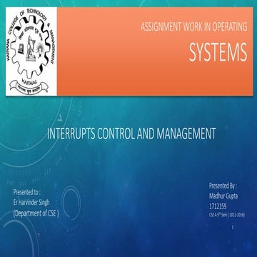 Presentation on Intel 8085 processor