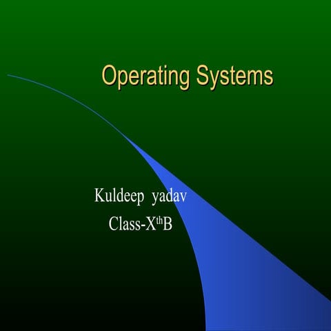 Operatingsystems 