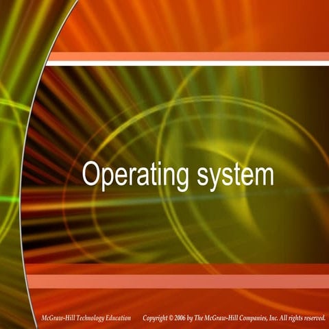 Operating systems | PPT