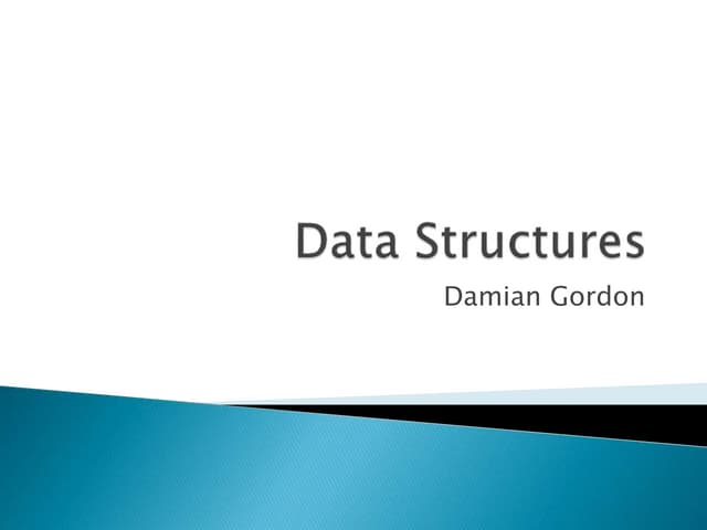 Operating Systems: Data Structures