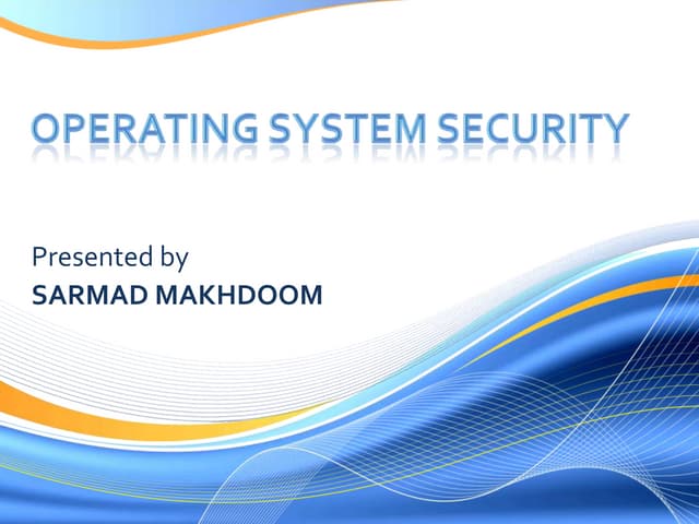 Operating system security