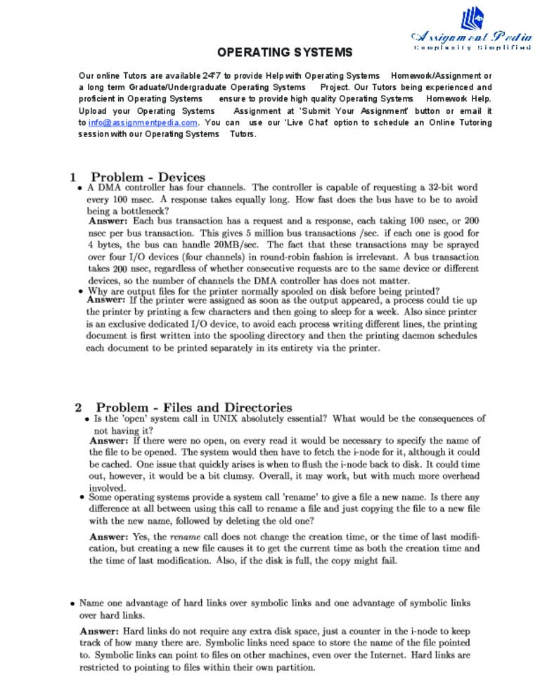 Os homework help