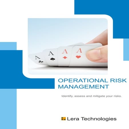 Tasso Operation Risk Management Lera Technologies