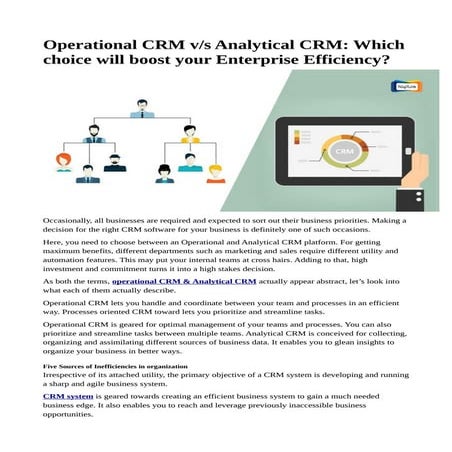 Operational CRM - Kapture CRM