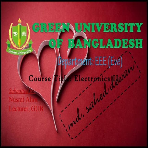 Operational Amplifiers Basic