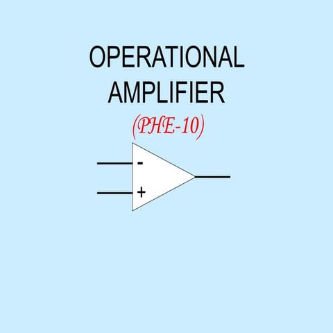 OPERATIONAL AMP.ppt