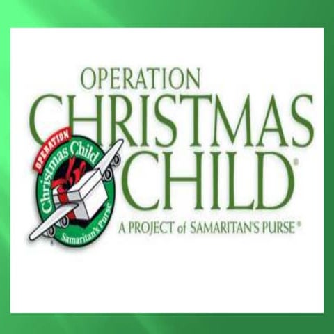 Operation Christmas Child Presentation