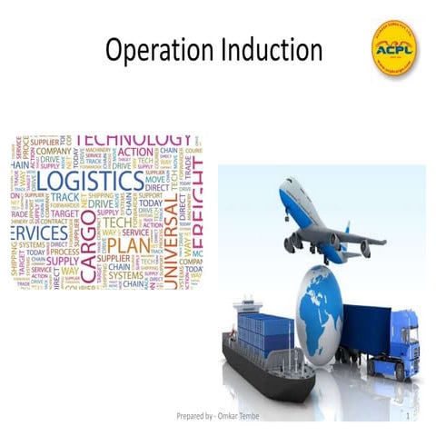 Operation Department Induction