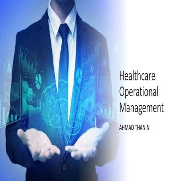Healthcare Operation Management