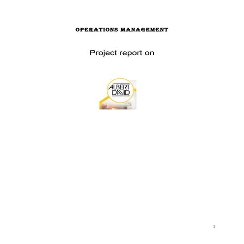 Operations Management