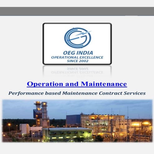 Operation & Maintenance