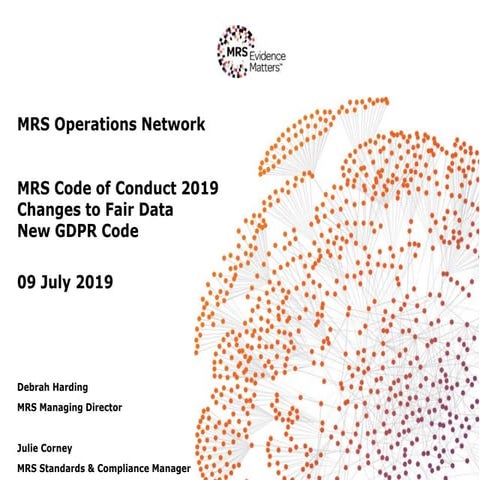 MRS Code of Conduct 2019 - Changes to Fair Data