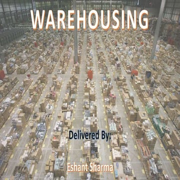 Warehouse Introduction