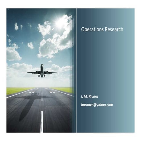 Operations research