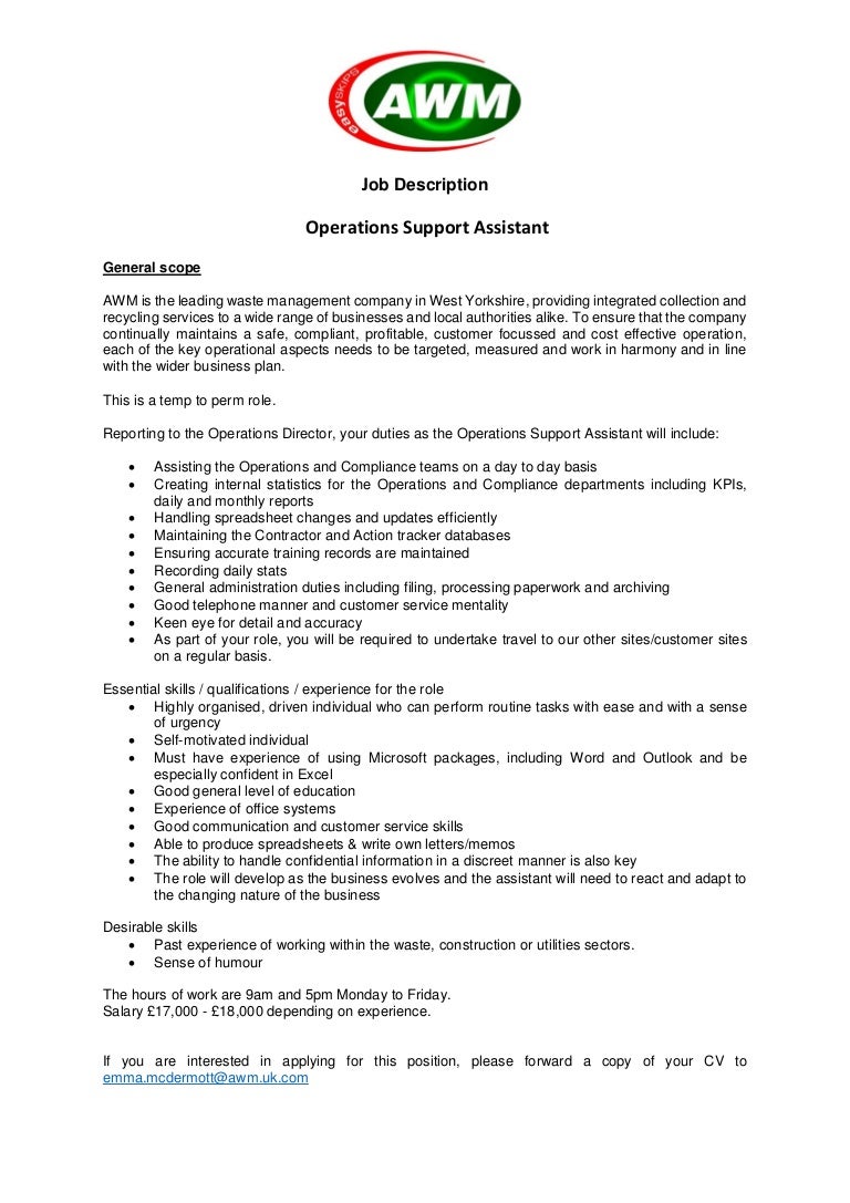 operation-support-assistant