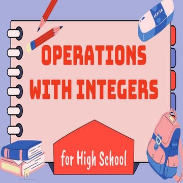 Operations with Integers Lesson for High School.pptx