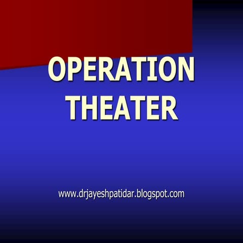 Operation theater