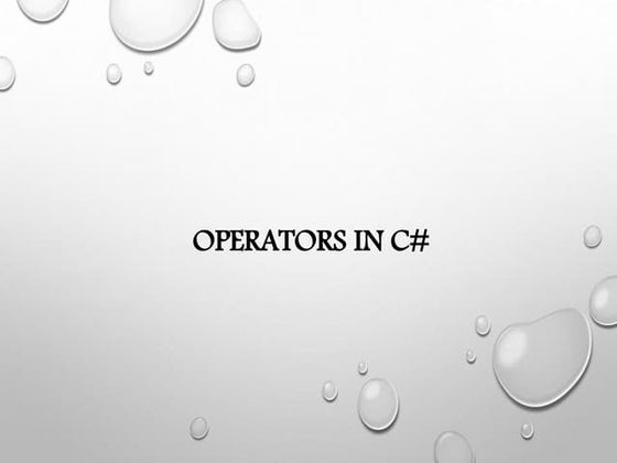 Lesson 2 - Introduction to Assignment Operators.pptx