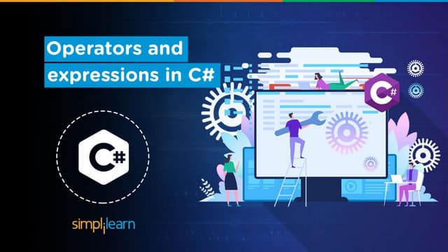Operators and Expressions in C# | PPT