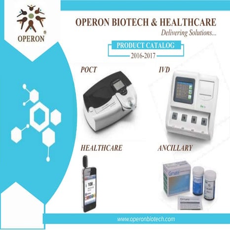Operon Biotech & Healthcare - Product Catalog | PPTX