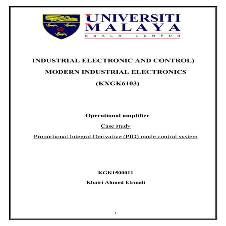 Opertional amplifier khiri elrmali  libya