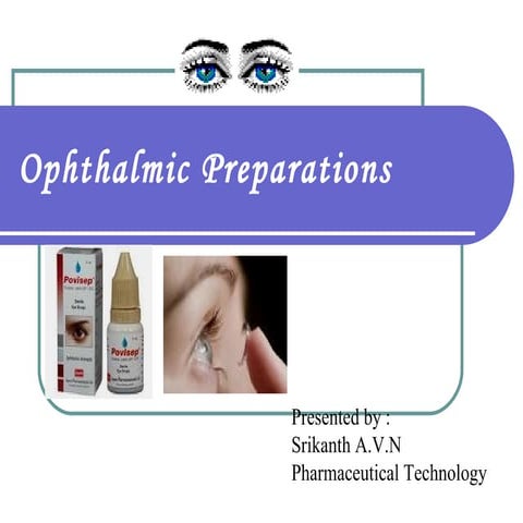 Ophthalmic preparations