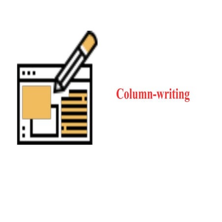 Column writing | PPT