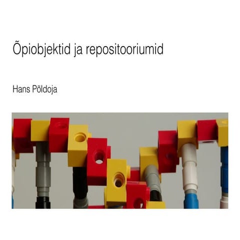 Õpiobjektid ja repositooriumid