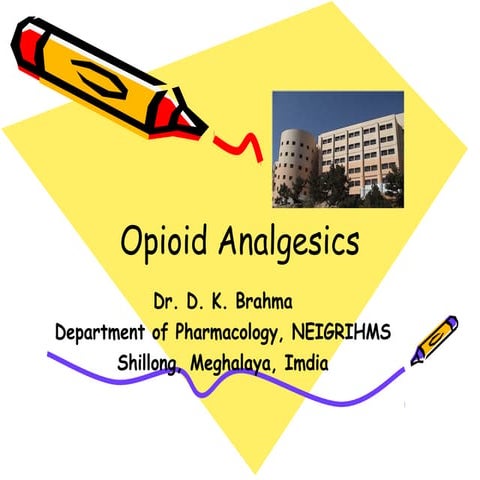 Opioid analgesic