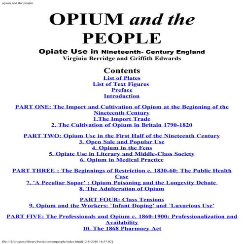 Opiumpeople | PDF