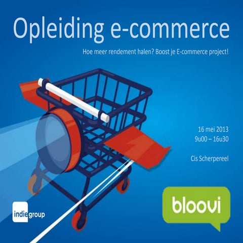 Opleiding e commerce-2013