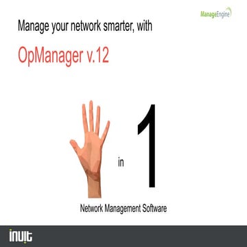 New OpManager v12