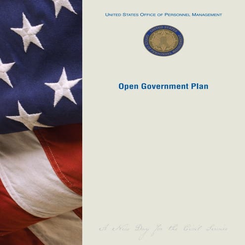 OPM Open Gov Plan