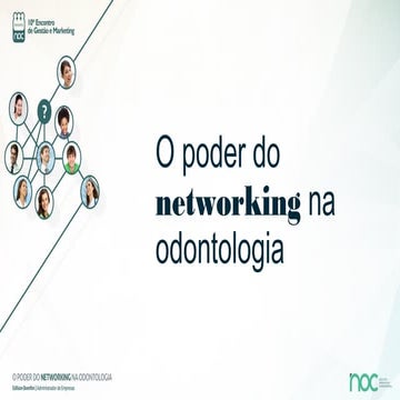 O poder donetworkingnaodontologia-edilsonbomfim