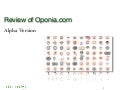 Oponia Review V1
