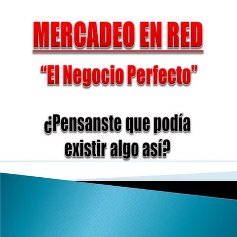 Oportunidad de Negocio