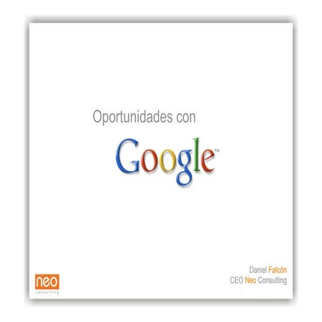 Oportunidades con Google en el Perú