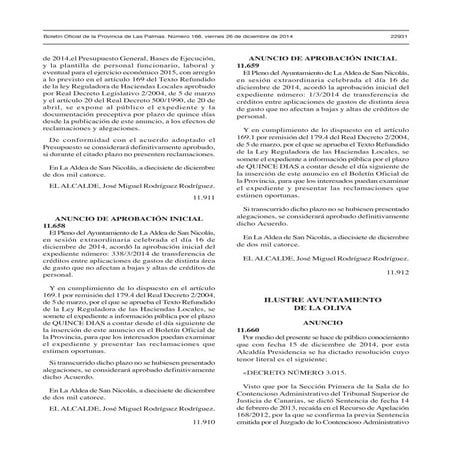 Oposiciones bomberos La Oliva 20 de enero 2015 16:00 CEIP Parque Natural