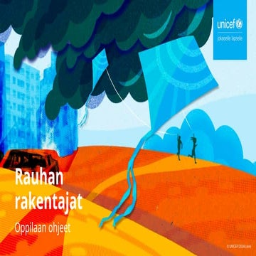 Oppilaan ohjeet Rauhan rakentajat -materiaaliin