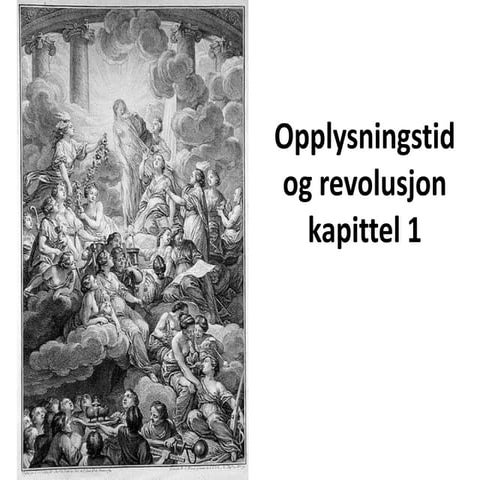 Opplysningstid og revolusjon