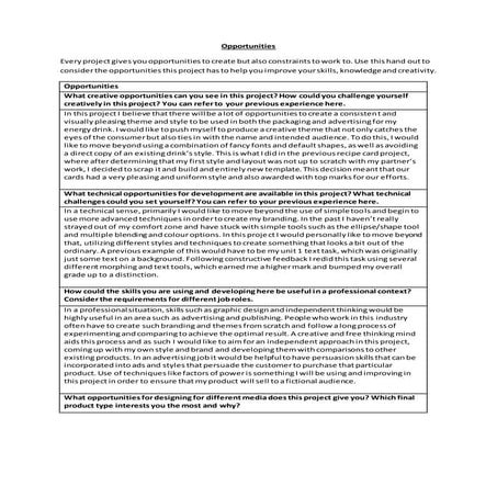 Assignment brief examples | PDF