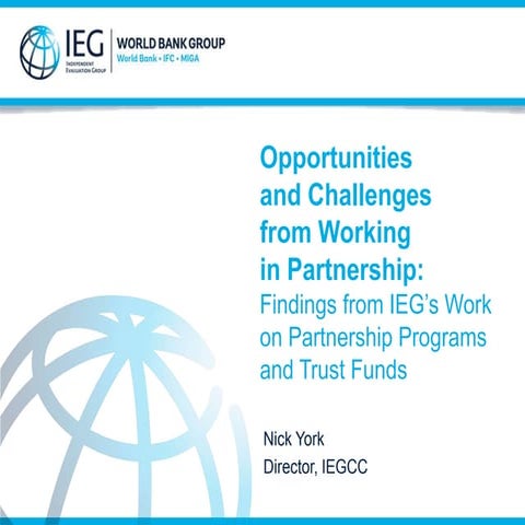 Opportunities challenges working_in_partnership