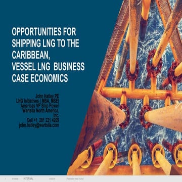 Opportunities for Shipping LNG to the Caribbean