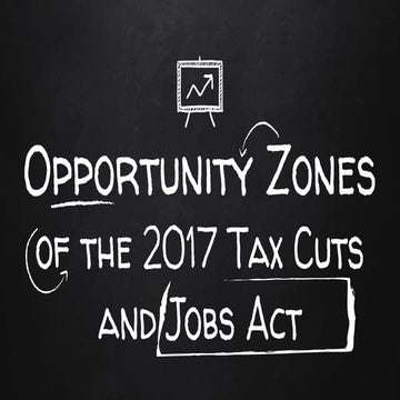 Opportunity zones